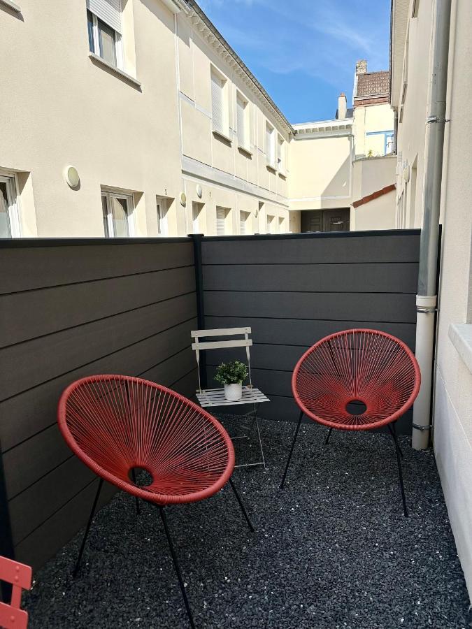 Le Sacre - Centre - Cour Privative - Parking Lejlighed Reims Eksteriør billede