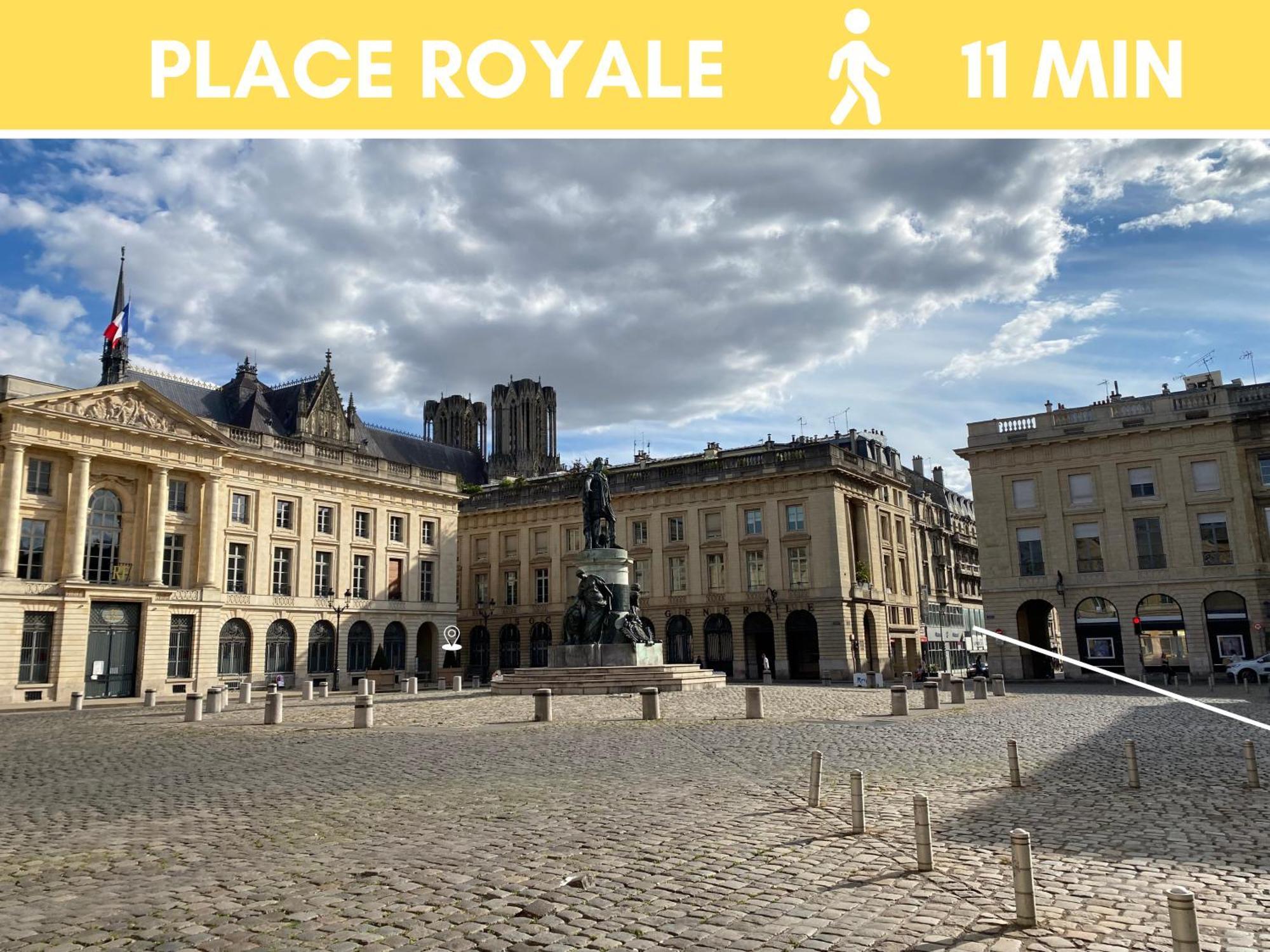 Le Sacre - Centre - Cour Privative - Parking Lejlighed Reims Eksteriør billede